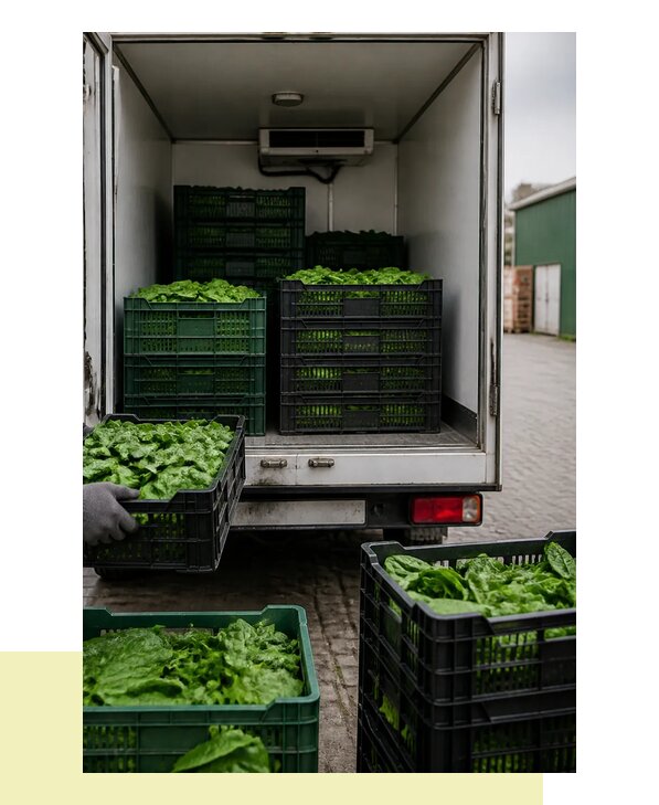 Перевозка шпината в Междуреченск с сохранением свежести продукции